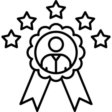 ödül madalyası simgesi