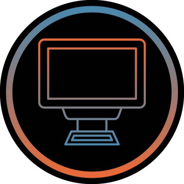 Seo simgesinin vektör illüstrasyonu