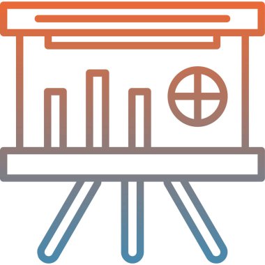 Bar çizelgesi. Web simgesi