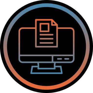 dosya dizini simgesi, vektör illüstrasyonu basit tasarım