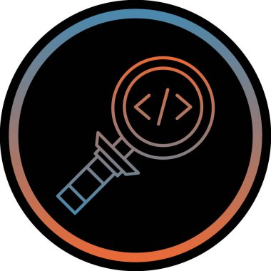 seo modern simgesinin vektör illüstrasyonu