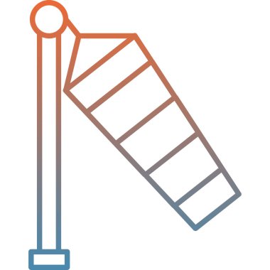 şemsiye vektör simgesi modern illüstrasyon tasarımı