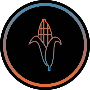 Bir bitkinin vektör illüstrasyonu