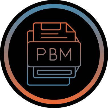 dosya biçimi simgesi, vektör illüstrasyonu