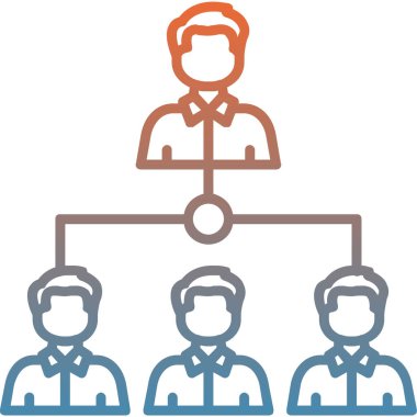 Lider kutsal kişilerin resmi, vektör çizim