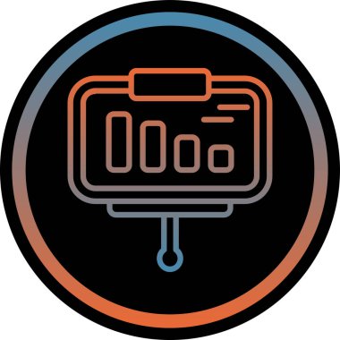 seo modern simgesinin vektör illüstrasyonu