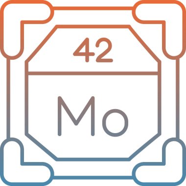 Kimyasal simge, vektör çizimi