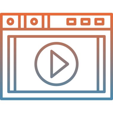 seo modern simgesinin vektör illüstrasyonu