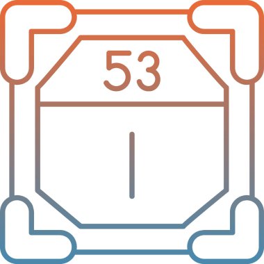 Takvim simgesi vektör illüstrasyonu