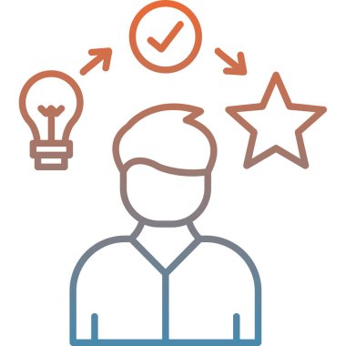 Müşteri hizmeti simgesi, vektör illüstrasyonu