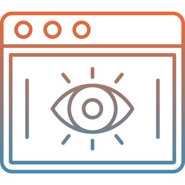 fırın ikonu vektör illüstrasyonu