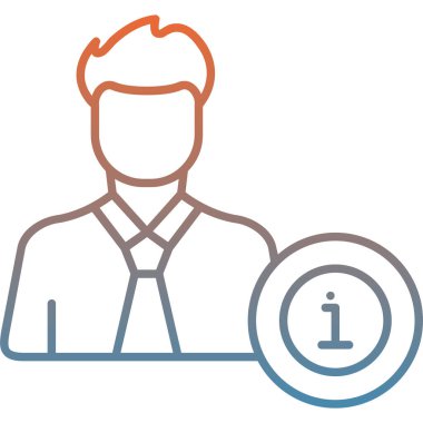 kullanıcı. Web simgesi basit illüstrasyon