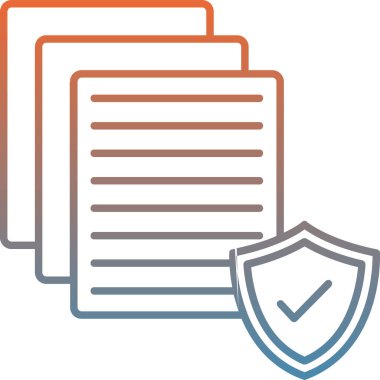 kontrol listesi simgesi vektör illüstrasyonu