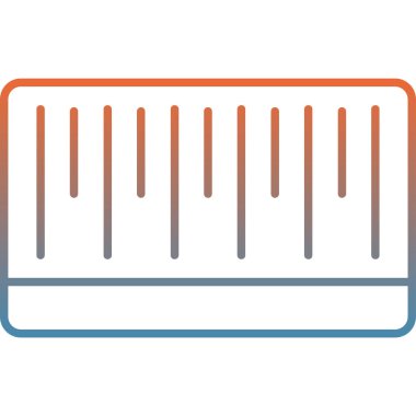 Basit takvim simgesi, vektör tasarımı