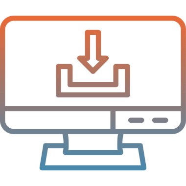 seo modern simgesinin vektör illüstrasyonu