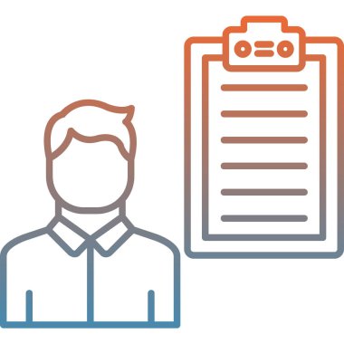 Simge vektör illüstrasyonuna devam et