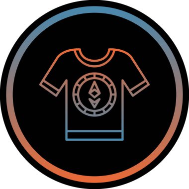 Bir simgenin vektör illüstrasyonu