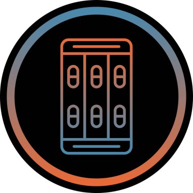 Vektör illüstrasyonu, simge ögesi arkaplanı