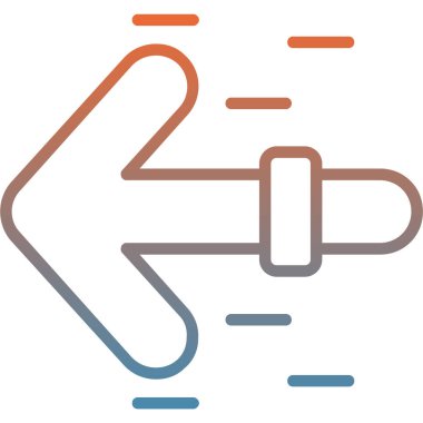 El fırçası. vektör illüstrasyonu