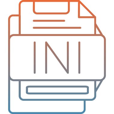 Modern simgenin vektör illüstrasyonu