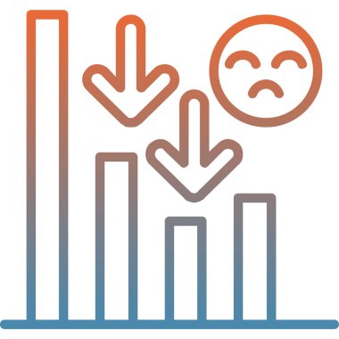 Kötü hata, kötü hata, kötü kayıp, kötü ikon vektörü