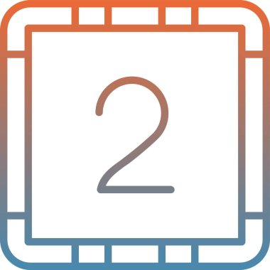 Takvim simgesi vektör illüstrasyonu