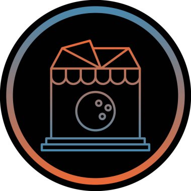 Gıda simgesinin vektör illüstrasyonu