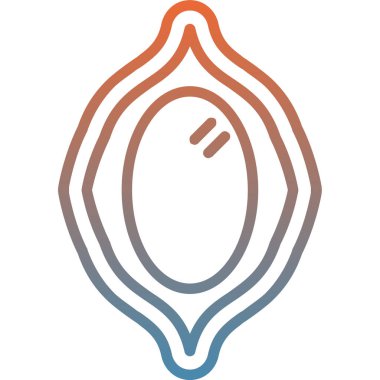 Çizgi film simgesinin vektör çizimi