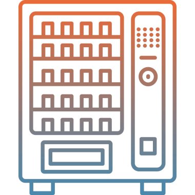 Sunucu. Web simgesi basit illüstrasyon