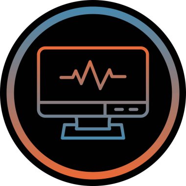 Seo simgesinin vektör illüstrasyonu