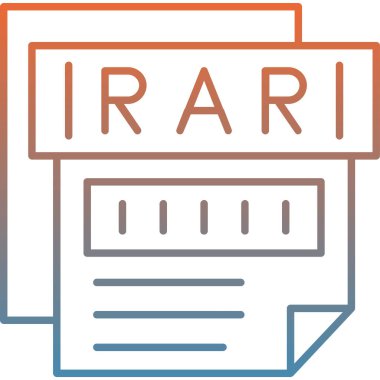 ipe dosya biçimi vektör illüstrasyonu