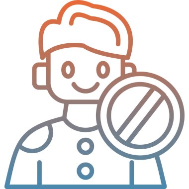 avatar erkek simgesi - taslak biçimi