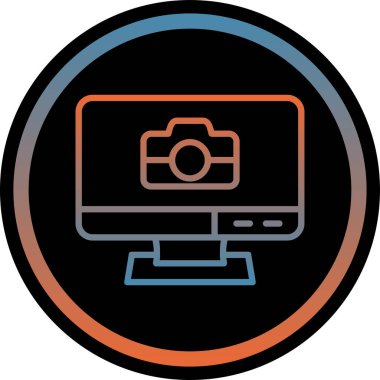 seo modern simgesinin vektör illüstrasyonu