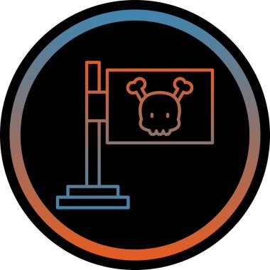 Web simgesinin eşsiz vektör simgesi