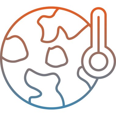 Küresel simge vektör illüstrasyonu