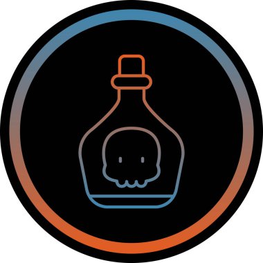 Kurukafa simgesi vektör illüstrasyonu