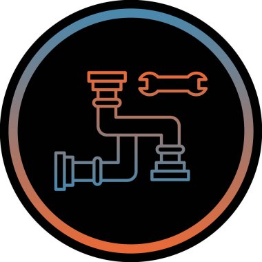 seo modern simgesinin vektör illüstrasyonu