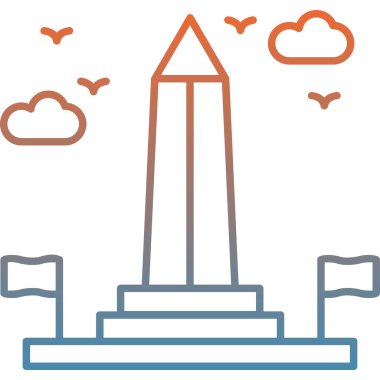 Çizgi film simgesinin vektör çizimi