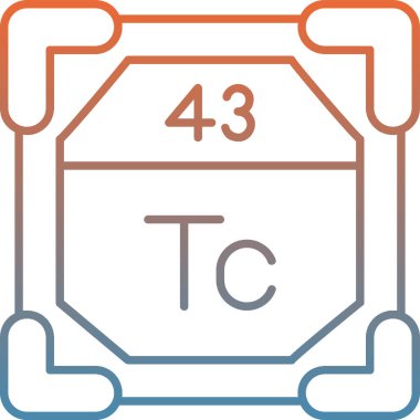 3d kimyasal element simgesi, vektör illüstrasyonu