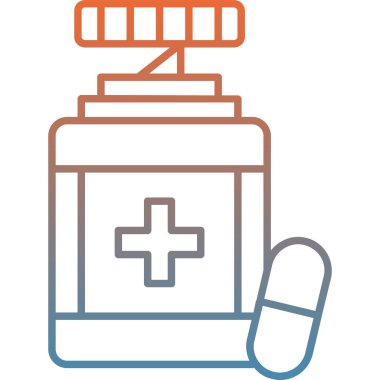 tıbbi ve sağlık vektör simgesi.