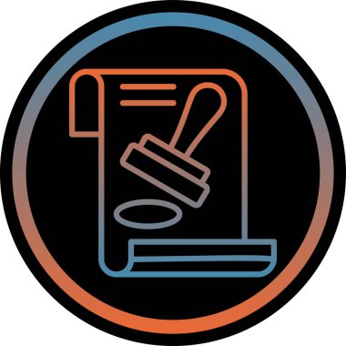 Tıbbi bir simgenin vektör illüstrasyonu