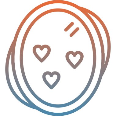 yüz simgesi, vektör illüstrasyonu