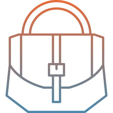 torba simgesi, vektör illüstrasyonu