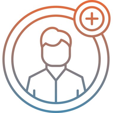 kullanıcı avatar vektör simgesi