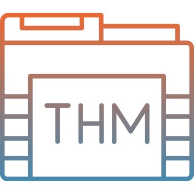 Dosya simgesinin vektör illüstrasyonu