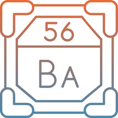 Bir binanın modern simgesinin vektör çizimi