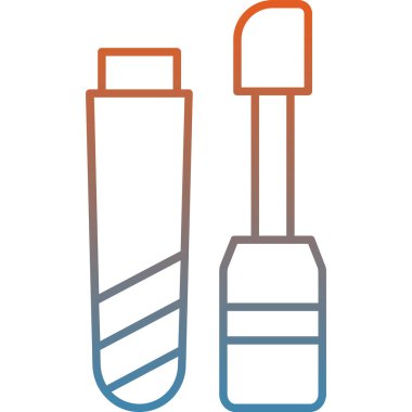 boya silindiri simge vektör çizim