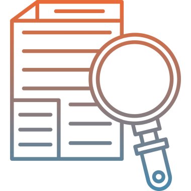 Arama vektörü simgesi modern illüstrasyon vektörü çizimi