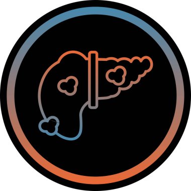 Bir kalbin vektör illüstrasyonu