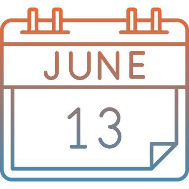 Tarih için takvimi olan illüstrasyon